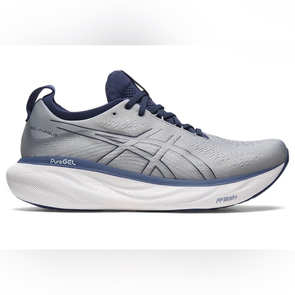 ASICS Nimbus 25 grey blue great condition